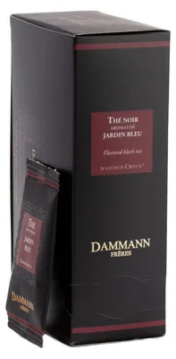 Produktbild von Schwarzer Tee Dammann Frères Jardin Bleu, 24 Stk.