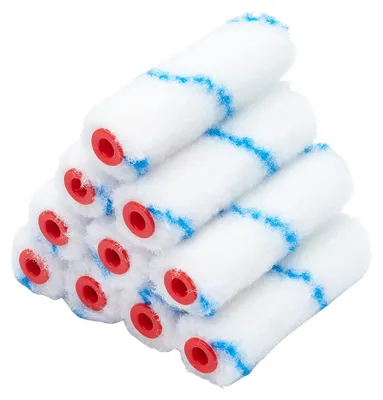 Productafbeelding van ProDec Advance, set van 10, oplosmiddelbestendige mini-verfrollers van 100 mm