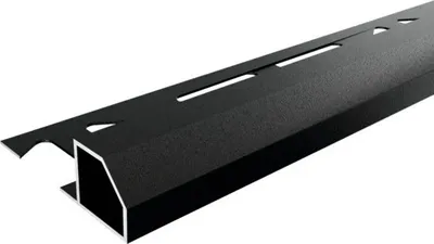 Produktbild von DURAL Abschlussprofil Duraplus Diamond schwarz 250 x 11 mm