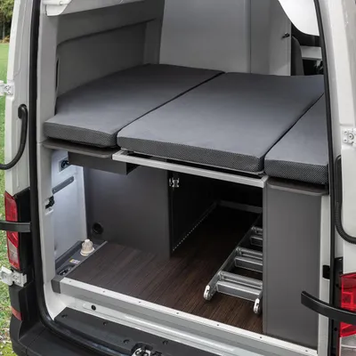 Produktbild von VW Grand California 600 Heckbett 3 tlg. Schonbezug Cosy Full Cover mit Reißverschluss