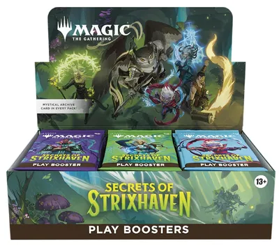 Produktbild von MtG - Secrets of Strixhaven Play Booster Display (Englisch)