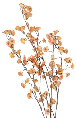 Image de Clayre & Eef Fleur artificielle 135 cm Orange Plastique