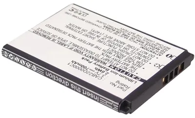 Produktbild von AGI Handyakku kompatibel mit Alcatel OT-356 kompatiblen, 700 mAh, Navigator/Handheld mobile computer/Mobile phone, Lithium-Ion, 4,7 cm, 3,4 cm, 5 mm
