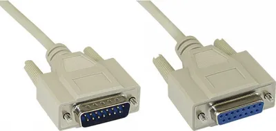 Produktbild von S/CONN maximum connectivity SUB-D Verlängerung, Joystick,15-pol