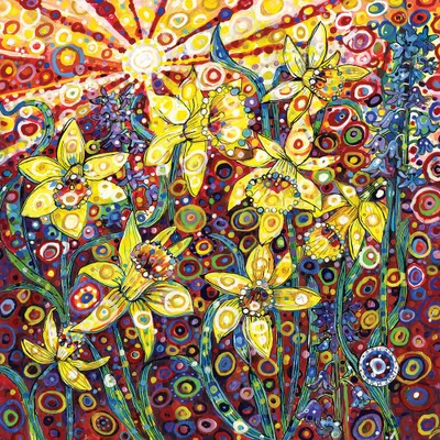 Zdjęcie produktu dla Grafika Puzzle Żonkile - puzzle kwiatowe 1000 elementów