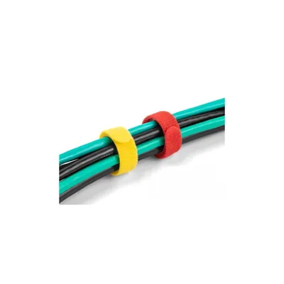 Produktbild von Delock - Klettverschluss - 15 cm - Schwarz, Blau, Gelb, Rot, grün (Packung mit 10)