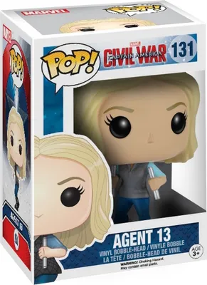 Produktbild von Captain America Civil War - Agent 13 131 - Funko Pop! - Vinyl Figur