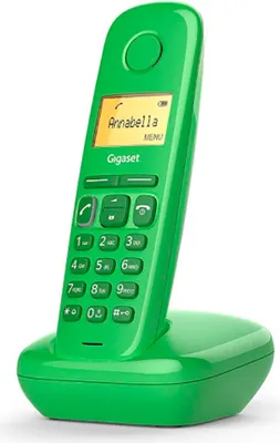Obrázek produktu pro Gigaset A170, DECT telefon, Bezdrátové sluchátko, 50 pol., Zelená