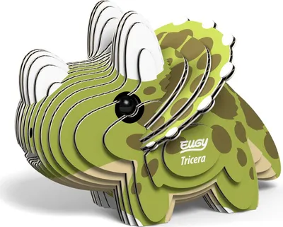 Produktbild von EUGY - 3D Bastelset Triceratops