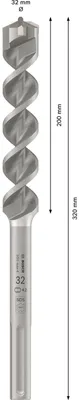 Image de Bosch PRO SDS max-4 marteau perforateur 32 x 200 x 320 mm - 2608685874