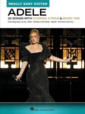 Produktbild von Adele - Really Easy Guitar: 22 Songs mit Akkorden, Texten und Basic Tab