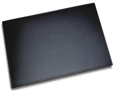 Produktbild von LÄUFER Modena Mauspad aus Leder, schwarz, rutschfest, 260x210x5 mm