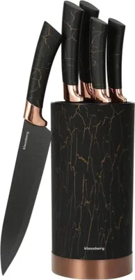 Immagine prodotto di Klausberg set di coltelli da cucina in ceppo KB7799