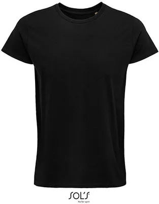 Produktbild von SOLs 03582 | Herren Shirt, Crusader Men T-Shirt, Jersey 150 - Farbe: Deep Black - Größe: 5XL