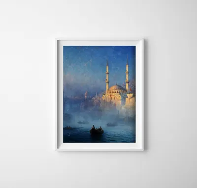 Produktbild von Poster - Canvas - Leinwand - 29,7 cm x 42 cm - Constantinople von Ivan Aiwazowskiego
