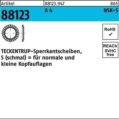 Produktbild von Sperrkantscheibe R 88123 NSK-S 4 A 4