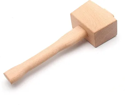 Image de Marteau en hêtre 245 mm - Outil à bois professionnel pour les travaux de menuiserie DIY