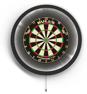 Produktbild von Tagesartikel- Dart Beleuchtung 360° Licht - LED Ring - Drahtlose Beleuchtung - Wandschutz - Surround - Dart Zubehör - Dart Licht
