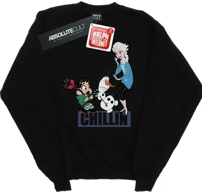 Produktbild von Disney - "Wreck It Ralph" Sweatshirt für Damen BI43152 (L) (Schwarz)