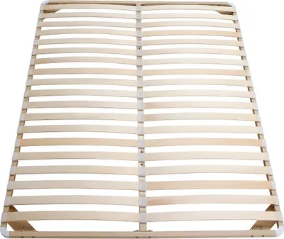 Produktbild von Lattenrost 140x190 cm - 2x19 Lattenroste - Ohne Füße - Beige - KALISTA by YSMÉE