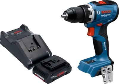 Produktbild von Bosch GSR 18V-65 Professional Akku Bohrschrauber 18 V 63 Nm Brushless + 1x ProCORE Akku 4,0 Ah + Ladegerät