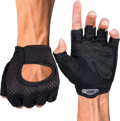 Produktbild von ALSTER HERZ® Trainingshandschuhe Herren Damen rutschfeste Fitnesshandschuhe A0582, L/XL