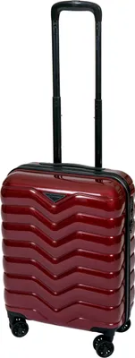 Produktbild von Handgepäck Hartschalenkoffer Trolley V Rot Rollenkoffer 55 cm Cavalet BOWATEX