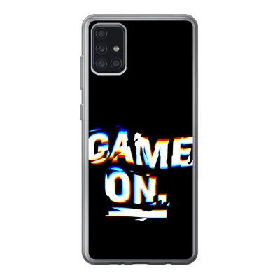 Produktbild von MuchoWow® Handyhülle Schutzhülle Hülle für Samsung Galaxy A52 5G Spiele - Spiel - Zitat Silikon Softcase Handy Hülle - Umschlag