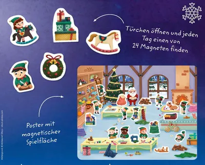 Image de ÉDITEUR : SCHWAGER & STEINLEIN Calendrier de l'Avent magnétique