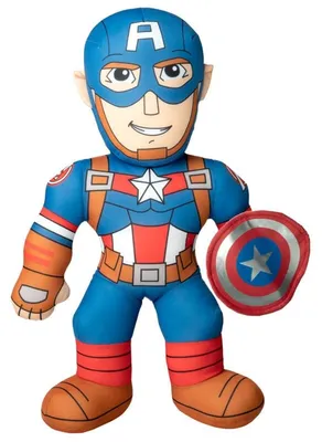 Obrázok produktu pre Marvel - Pluszowa Maskotka Captain America 38cm - Oficjalny Produkt Marvela