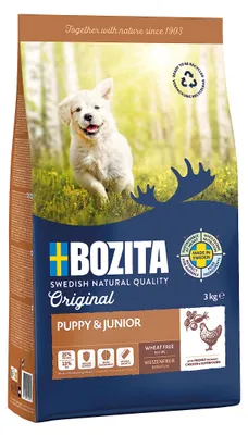 Immagine prodotto di Bozita Original Puppy & Junior Huhn 3 kg