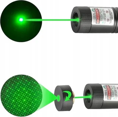 Zdjęcie produktu dla LASER wskaźnik laserowy ULTRA MOCNY zielony punktowy MEGA ZESTAW