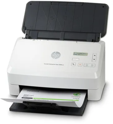 Produktbild von HP ScanJet Enterprise Flow 5000 s5 - Dokumentenscanner - CMOS / CIS - Duplex - 216 x 3100 mm - 600 dpi x 600 dpi - bis zu 65 Seiten/Min. (einfarbig)