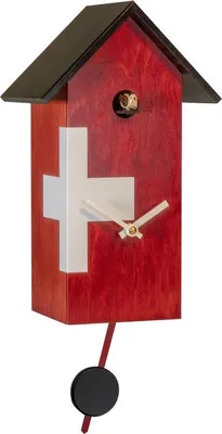 Produktbild von Engstler - 360/41_Q - Kuckucksuhr - Quarz - Nussbaum - 28 cm