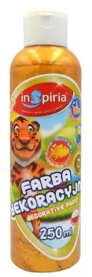 Image de Peinture décorative métallisée dorée 250 ml - InSpiria