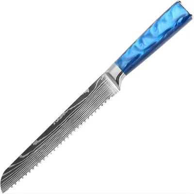 Produktbild von Küchenmesser BL-39287 - Brot/Blau KP39287