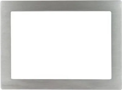 Produktbild von ALLNET Touch Display Tablet 25,40cm (10") zbh. Blende für Einbaurahmen silber schmal (ALLTCover10NSv1)