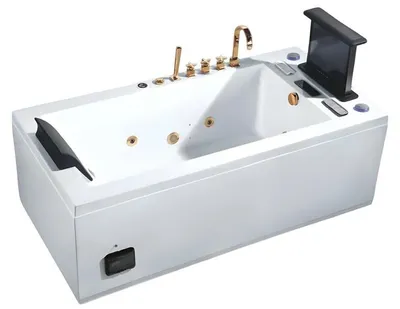 Immagine prodotto di Vasca idromassaggio Vasca idromassaggio Vasca con bolle idromassaggio Vasca termale Vasca con bolle 185x90 cm