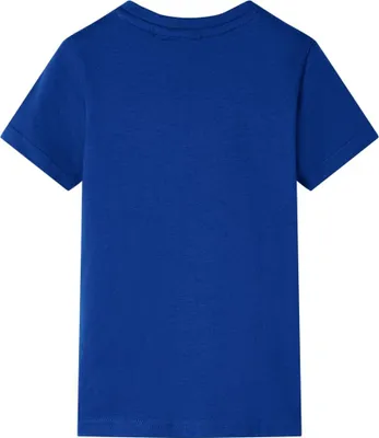 Produktbild von vidaXL Kinder-T-Shirt Dunkelblau 128
