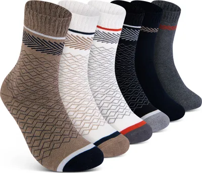 Produktbild von 6 oder 12 Paar THERMO Socken Damen mit Innenfrottee Wintersocken Damensocken 38203 - 6er 35-38