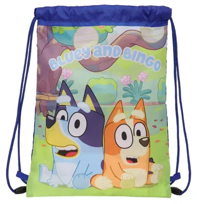 Image de Sac de sport Bluey 34 cm - Résistant, léger, idéal pour les enfants