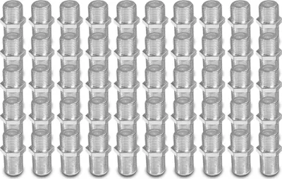 Produktbild von 50x ARLI F-Verbinder – F-Kupplung F-Buchse auf F-Buchse für Koaxialkabel & SAT Verlängerung F Verbinder