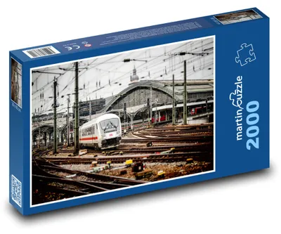 Obrázek produktu pro martinpuzzle - Puzzle 2000 - Vlak na nádraží