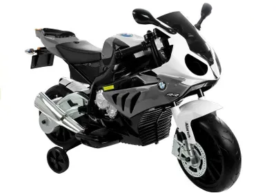 Produktbild von Elektro Motorrad für Kinder BMW S1000RR Silbern Reifen