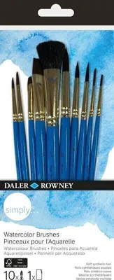 Image de Daler Rowney Simply Brush Set 10 pcs