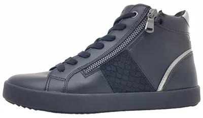 Imagen del producto de Botas Geox Blomiee para mujer, estilo cordones, color negro, para uso casual