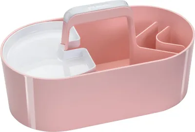 Produktbild von HAN Toolbox LOFT, Acrylnitril-Butadien-Styrol (ABS), Kunststoff, Rose, Weiß, 340 mm, 187 mm, 188 mm, 1 Stück(e)