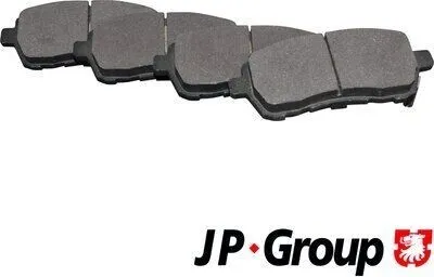 Produktbild von JP GROUP Bremsbeläge Satz Vorne für FORD Fiesta Mk6 Schrägheck (JA8, JR8) 1563603510