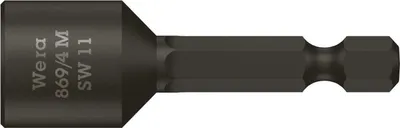 Obrázok produktu pre Wera 869/4 M, 1 kusov, Šesťhranný, 25,4 / 4 mm (1 / 4"), Čierna, Česká republika, 50 mm