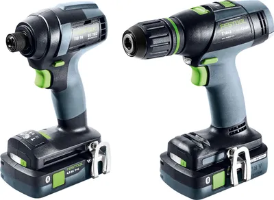 Produktbild von Festool Schrauber- und Bohrer-Set TID 18 HPC 4,0 I-Set T18 | 577244